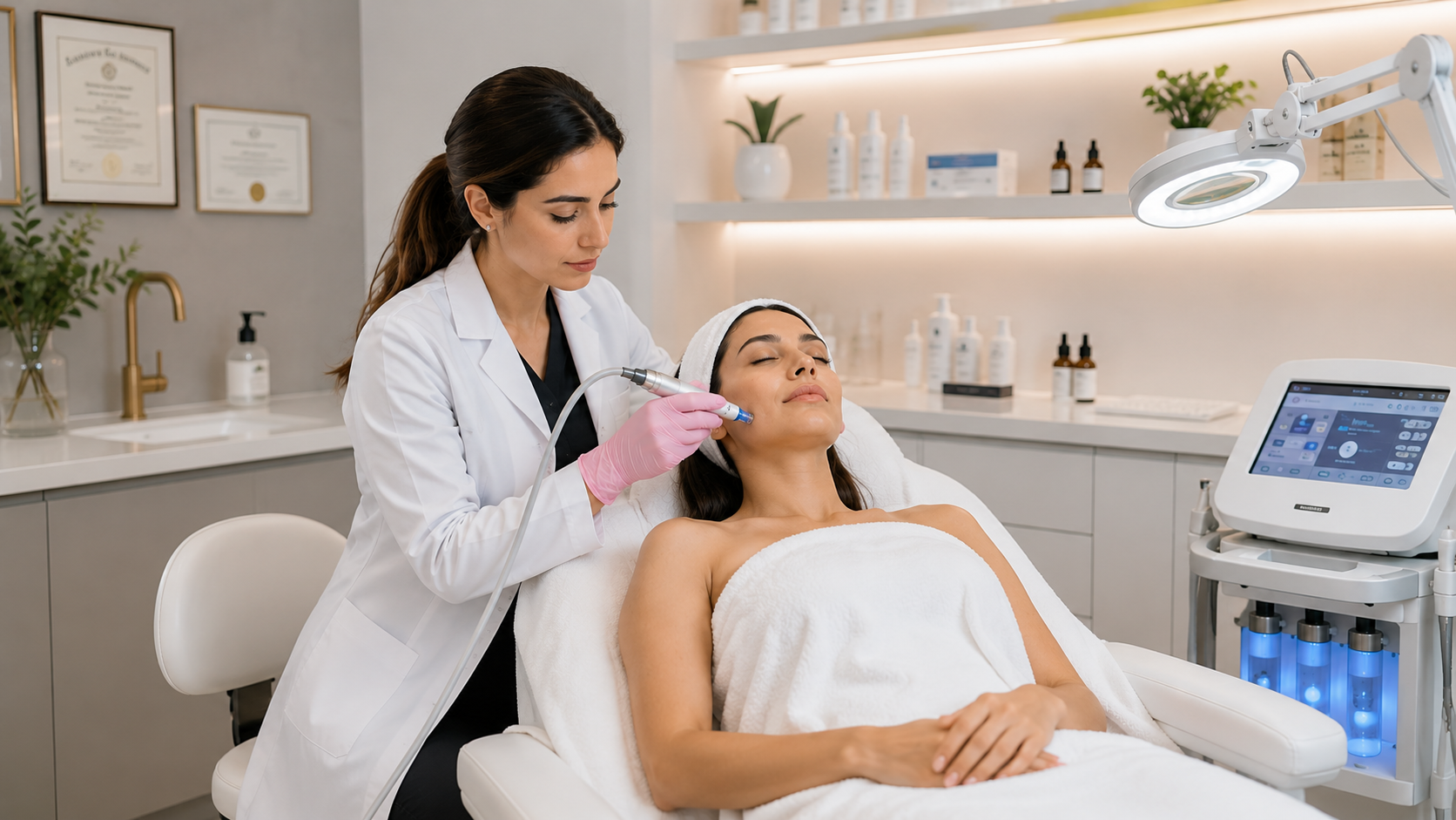 Professional aesthetic treatment